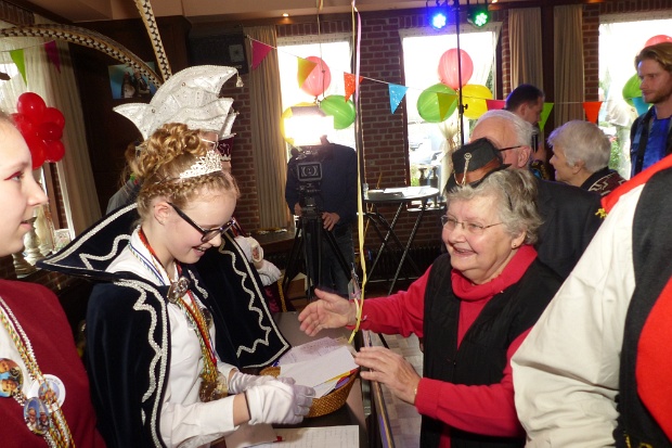 Receptie jeugdprinsenpaar Billy en Yvonne 28-01-2018